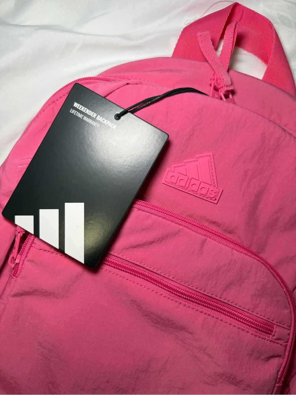 🩷 Adidas Pink Backpack 🎀 NEW With Tags | Cute & Stylish ✨